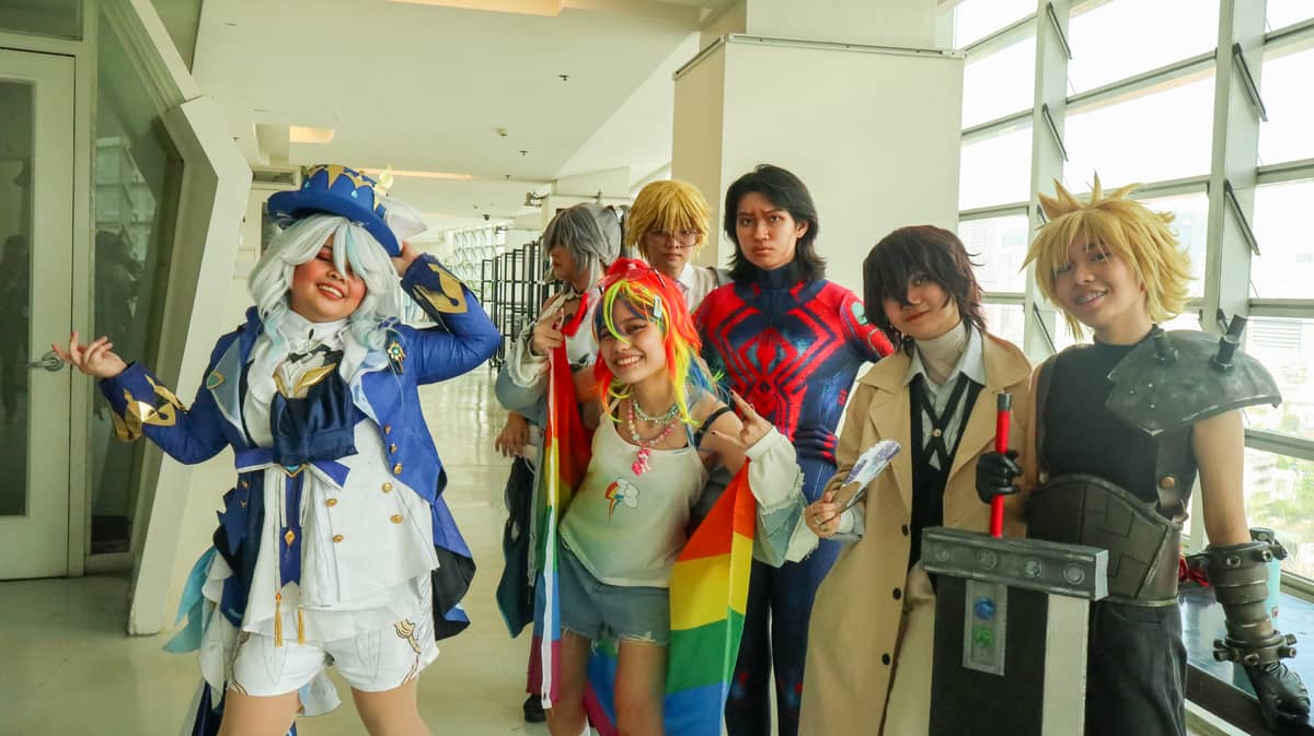 Participants of the DrawINK Convention Cosplay Competition.